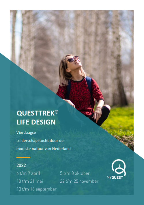 Voorkant brochure QuestTrek